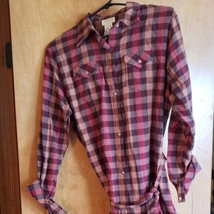 Wrangler Shirt Dress, new with tags.